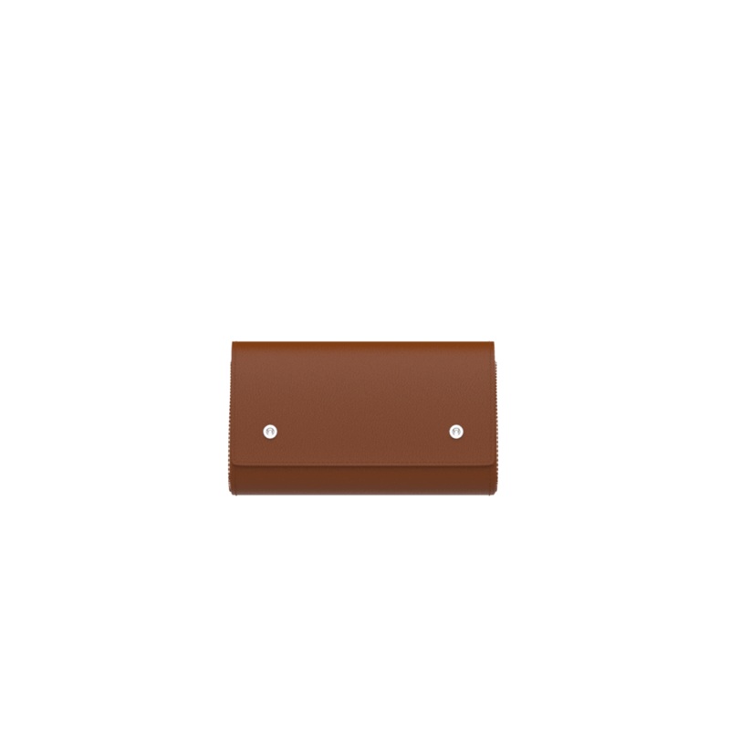 Bag Le Duo, Camel / Silver-lesgeorgettes