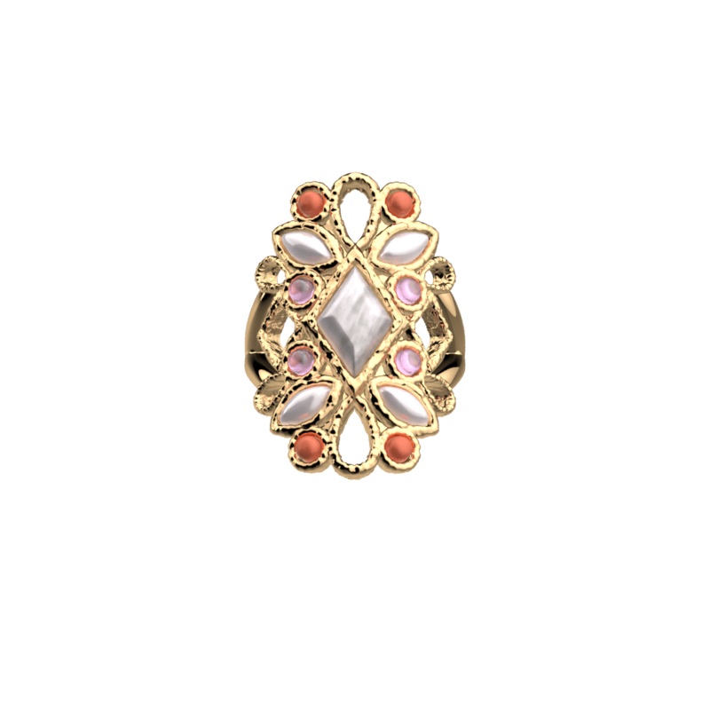 Rosace ring|-lesgeorgettes