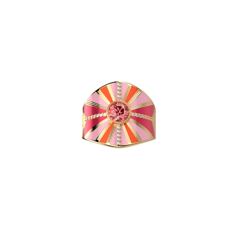 Sunrise ring-lesgeorgettes