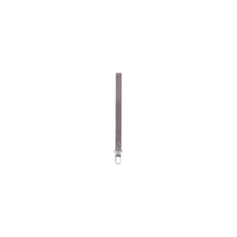 Wrist strap, Metallic Grey-lesgeorgettes