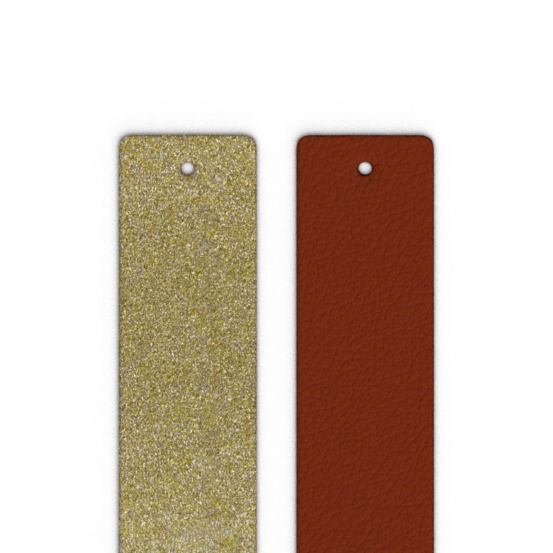Leather insert – Bracelets, Golden Wheat / Azalea-lesgeorgettes