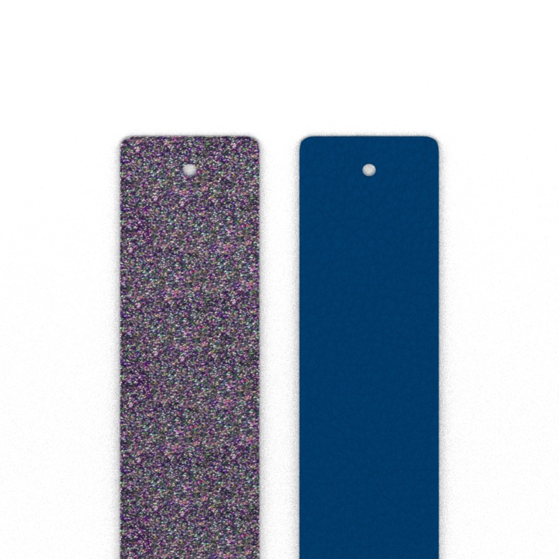 Leather insert – Bracelets, Sparkles / Pop Blue-lesgeorgettes