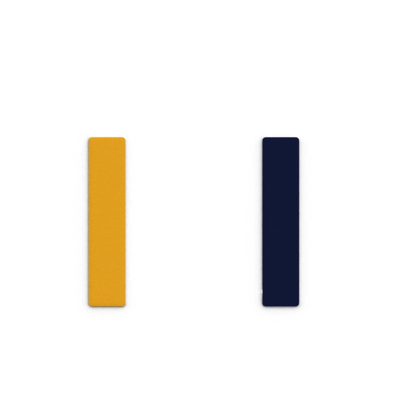 Reversible insert – Rings, Sun / Navy Blue-lesgeorgettes
