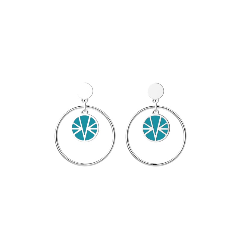 Ibiza Laque earrings-lesgeorgettes