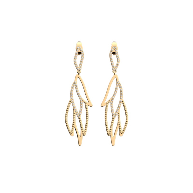 Perroquet Perle earrings-lesgeorgettes