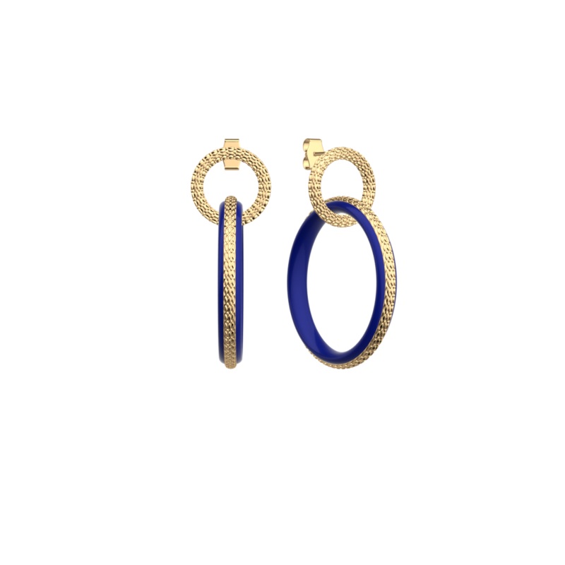 Reptile earrings-lesgeorgettes