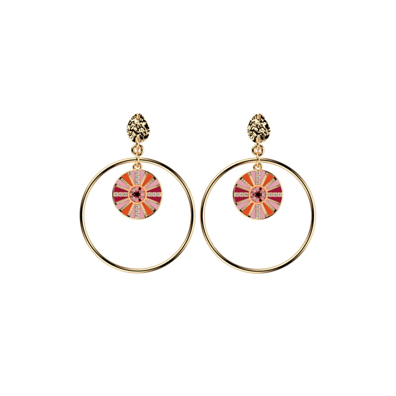 Sunrise earrings-lesgeorgettes