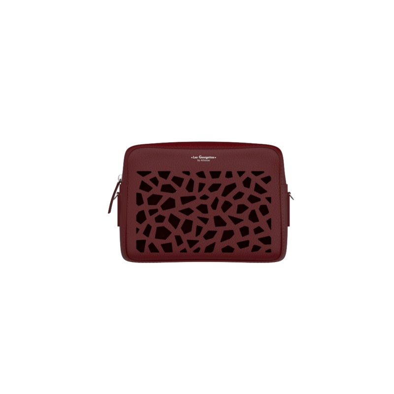 Bag Le Rectangle, Burgundy-lesgeorgettes
