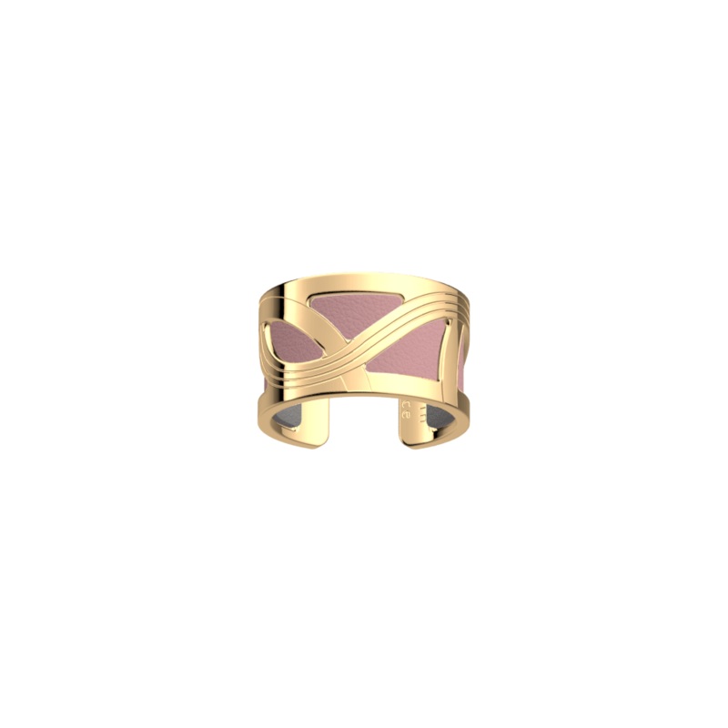 Enlacement Ring, Light pink / Light grey reversible insert-lesgeorgettes