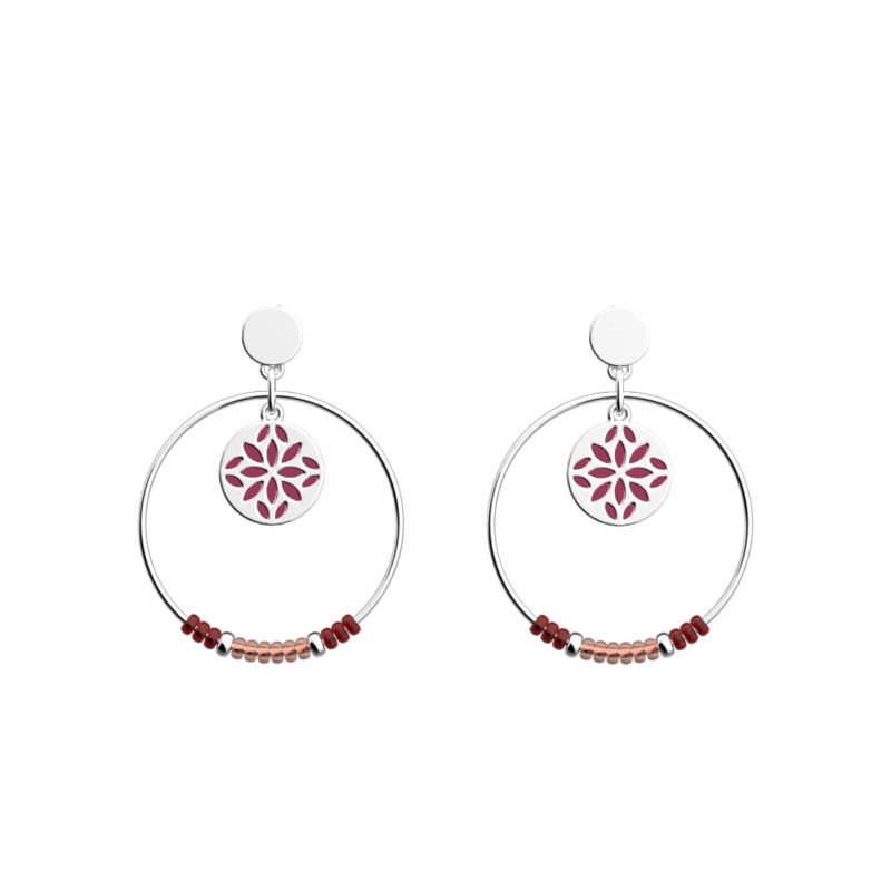 Lotus Iconic earrings-lesgeorgettes
