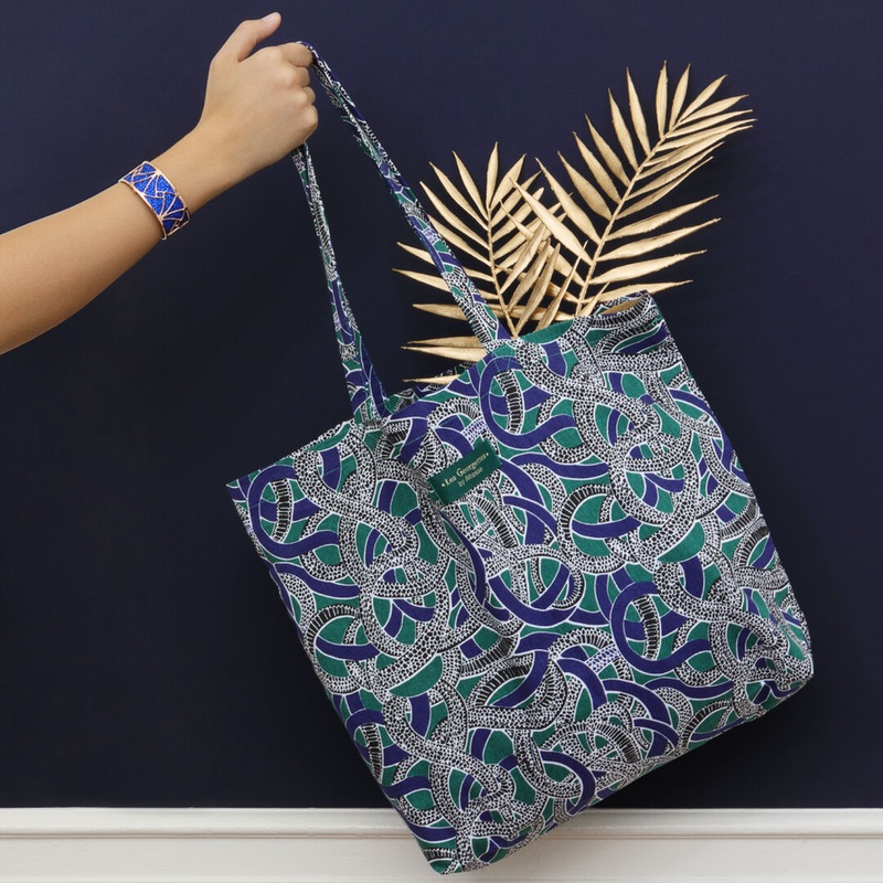 Snake Tote bag Special Christmas Edition-lesgeorgettes