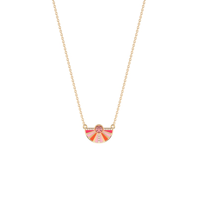 Sunrise necklace-lesgeorgettes