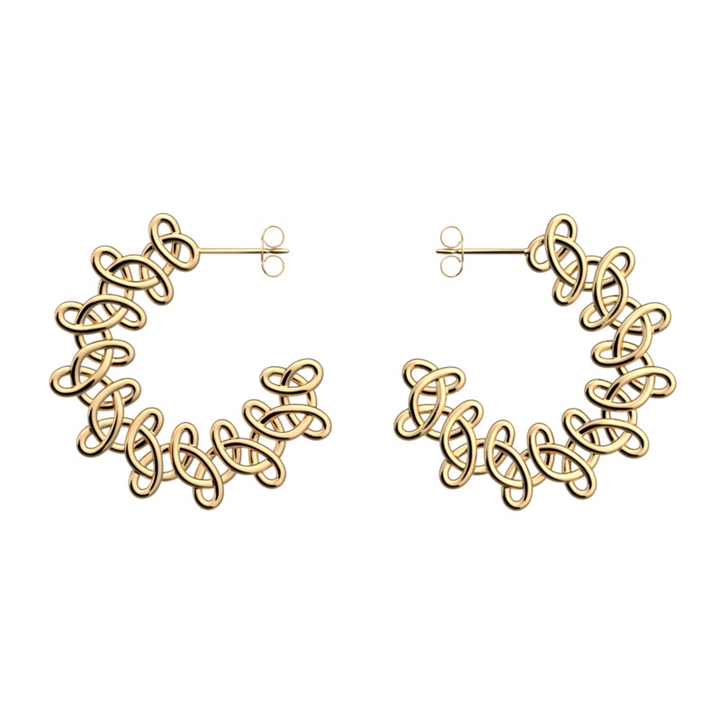 Tattoo earrings-lesgeorgettes