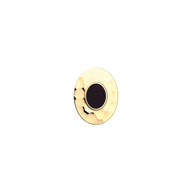Clip, 25mm, Gold finish, mother of pearl-lesgeorgettes