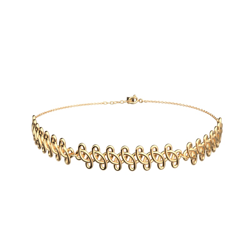 Tattoo choker necklace-lesgeorgettes