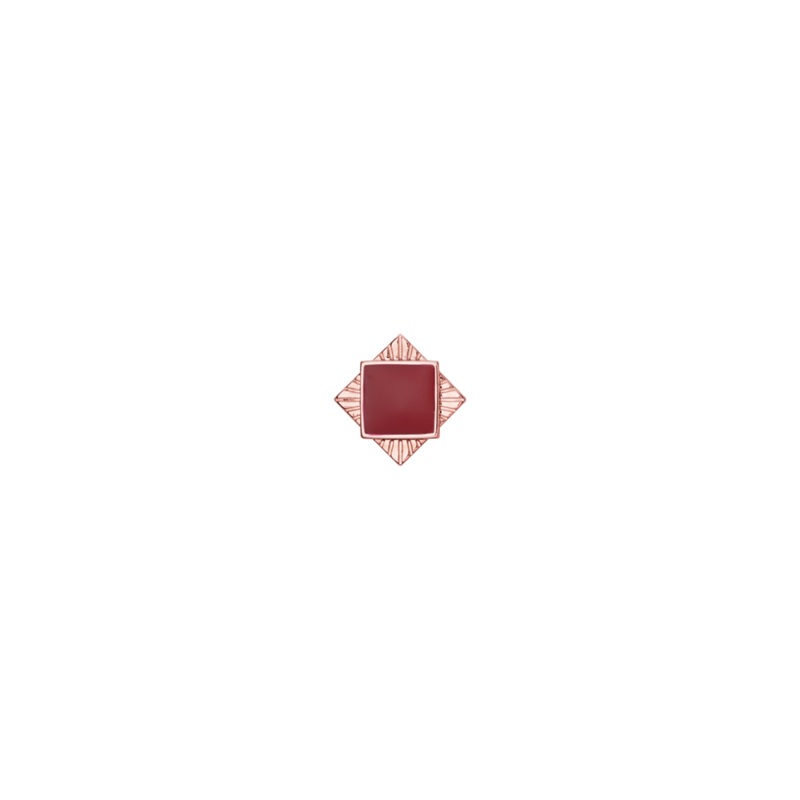 Couleurs clip, 14mm, Gold finish, raspberry-lesgeorgettes