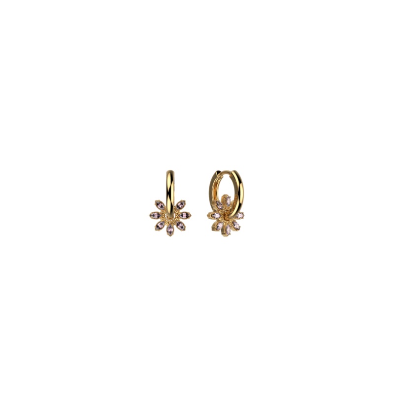 Blossom earrings-lesgeorgettes