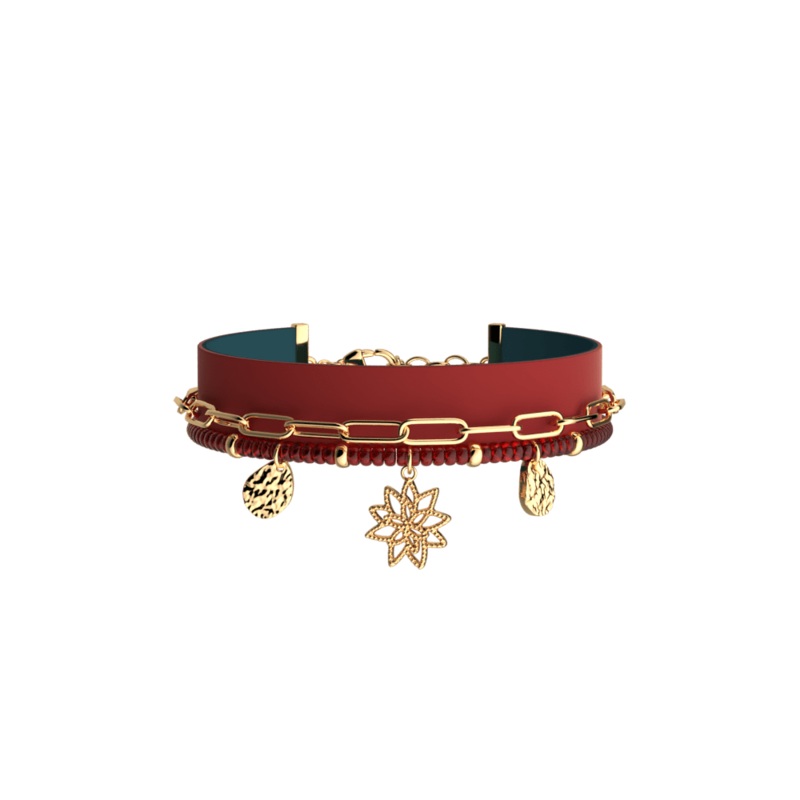 Nnuphar multi-stack bracelet-lesgeorgettes