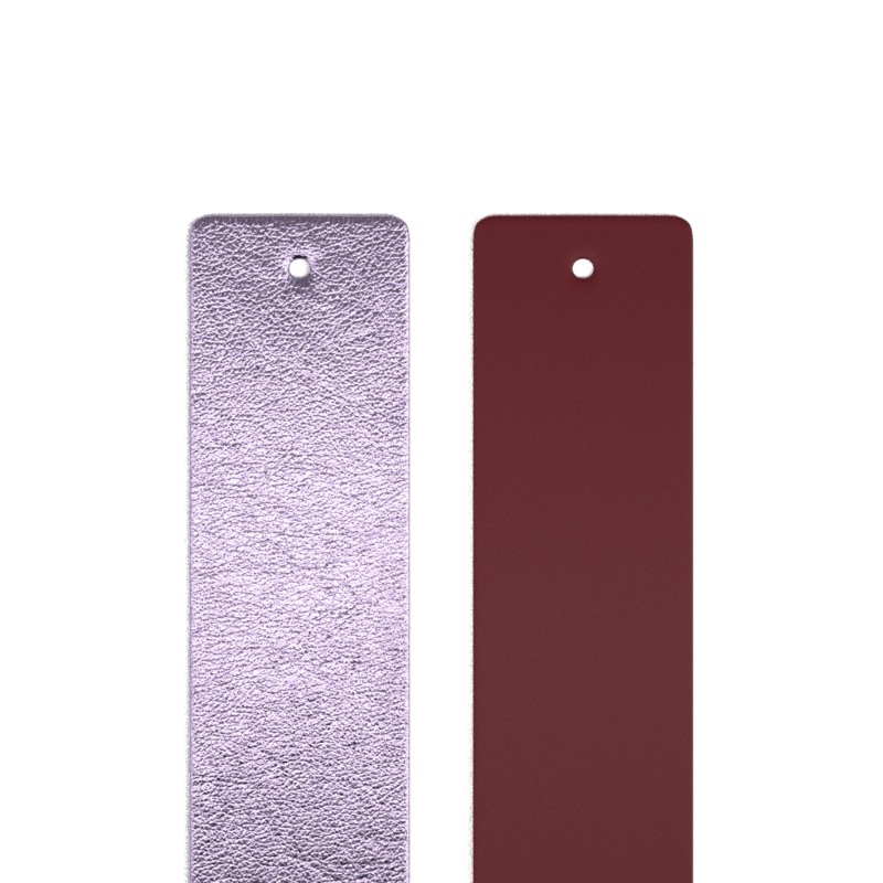 Leather insert – Bracelets, Metallic Lavender / Wild Violet-lesgeorgettes