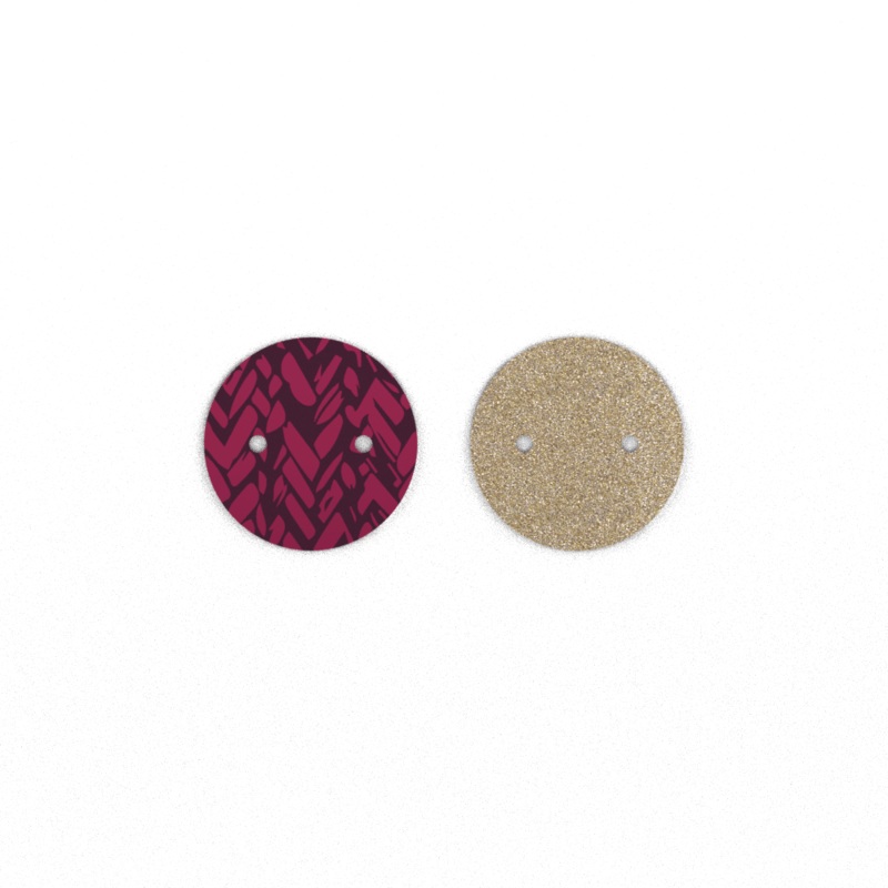 Leather insert – Necklaces & Bangles, Weave / Gold Glitter-lesgeorgettes