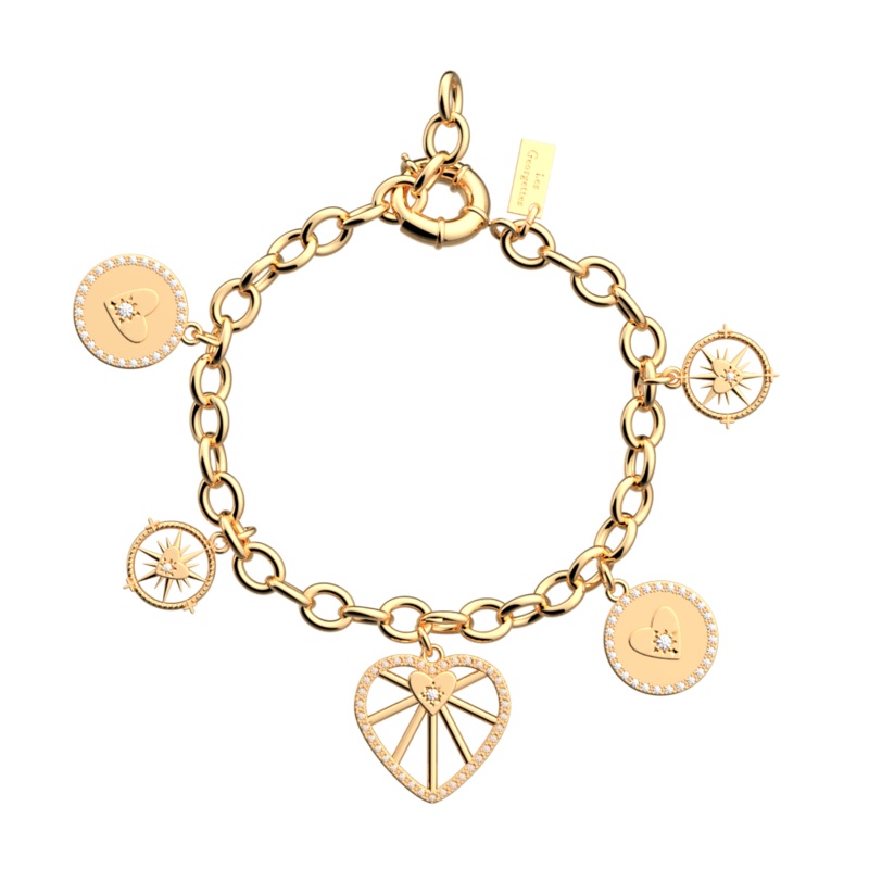 Cur Cleste Pampille chain bracelet-lesgeorgettes