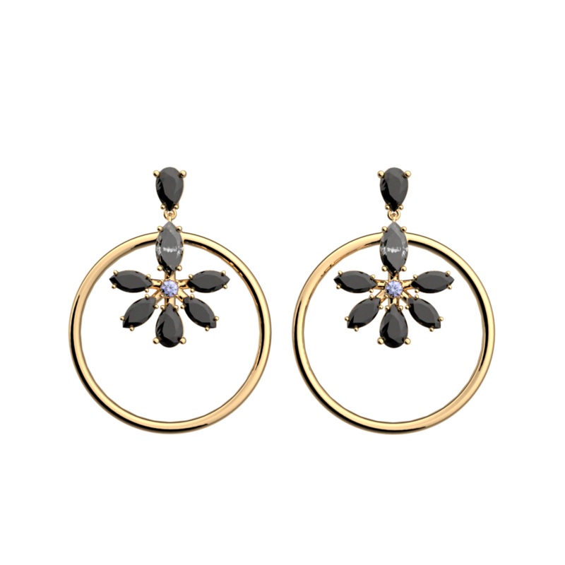 Shhrazade earrings-lesgeorgettes