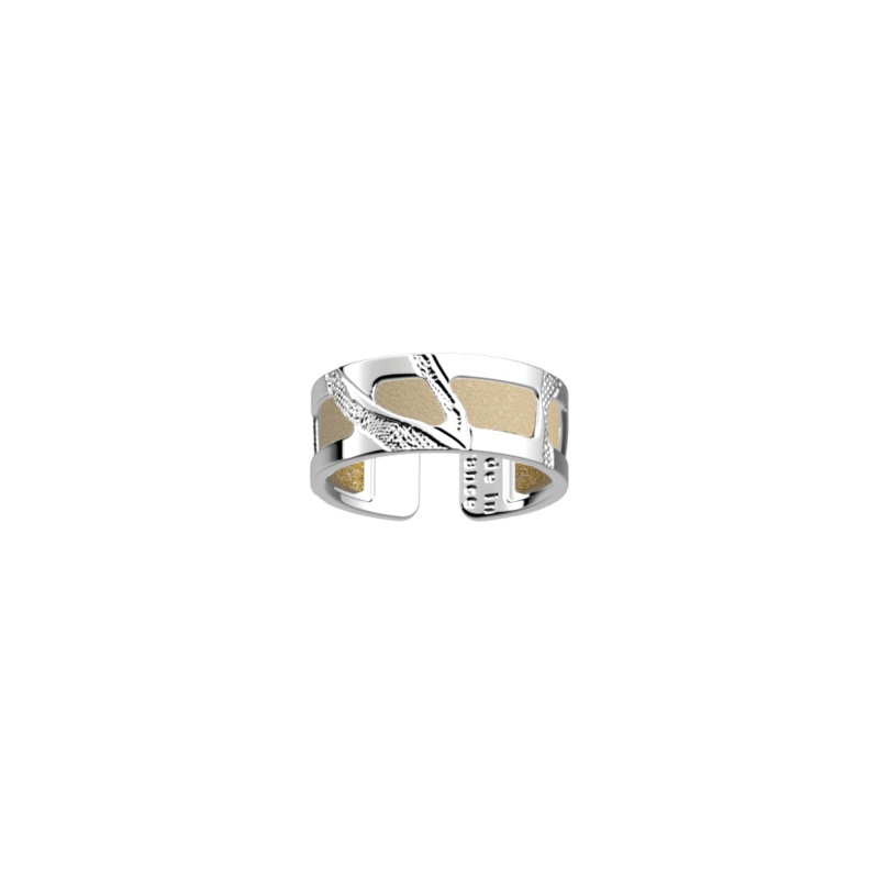 Tigre Ring, Cream / Gold Glitter reversible insert-lesgeorgettes