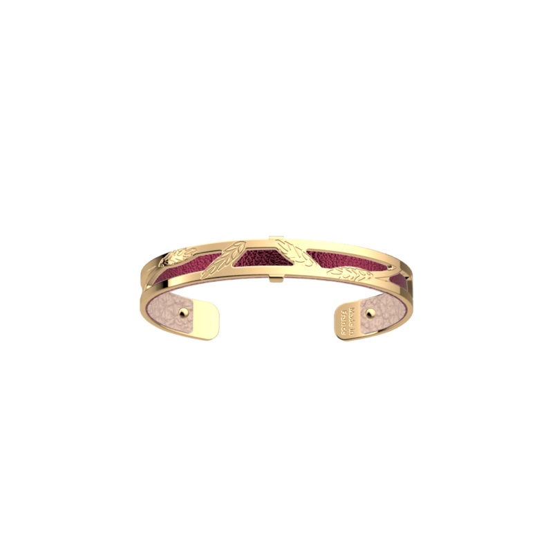 pis de Bl bracelet, Pomegranate / Sugared Almond reversible insert-lesgeorgettes