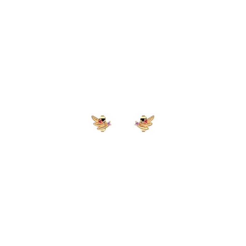 Colibri earrings-lesgeorgettes