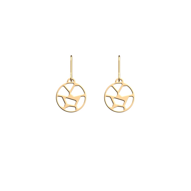 Girafe earrings-lesgeorgettes
