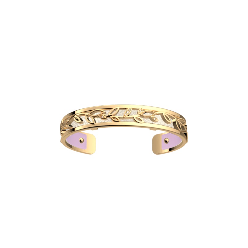 Arbre de Vie bracelet, Pearl White / Magnolia reversible insert-lesgeorgettes