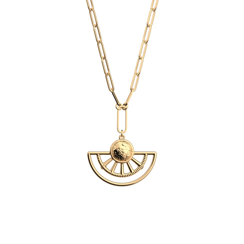 Aztque Necklace-lesgeorgettes