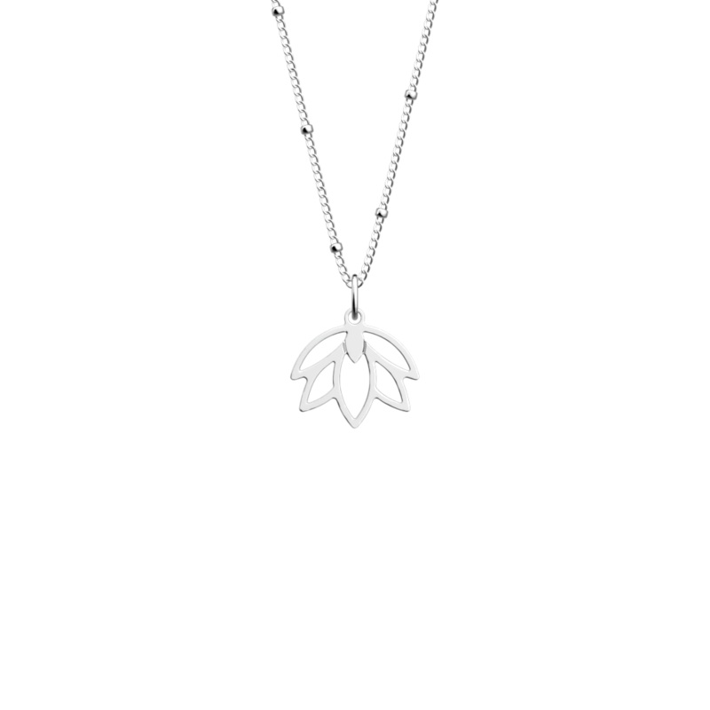 Lotus necklace-lesgeorgettes
