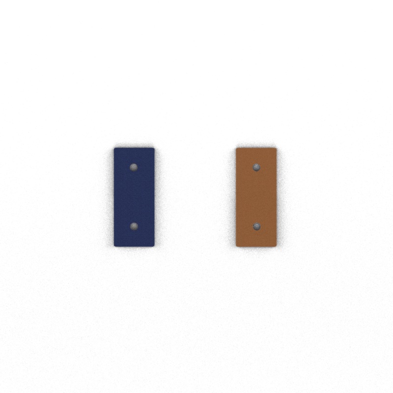 Leather insert – Necklaces & Bangles, Denim Blue / Canyon-lesgeorgettes