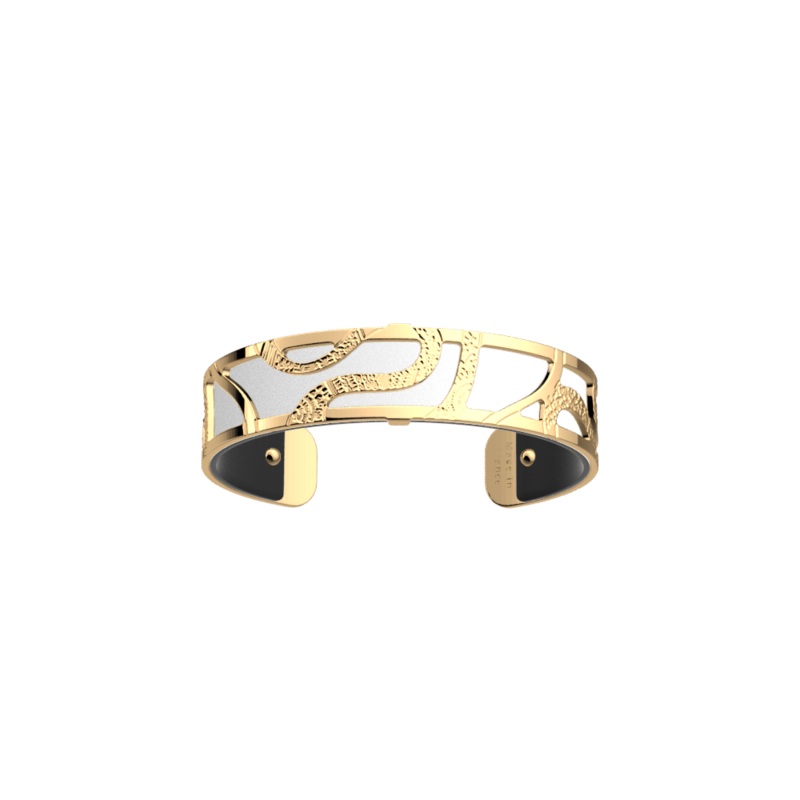 Reptile bracelet, White / Black reversible insert-lesgeorgettes