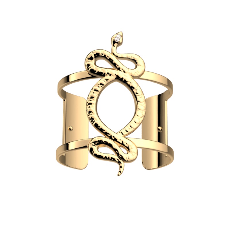 Serpent bracelet-lesgeorgettes