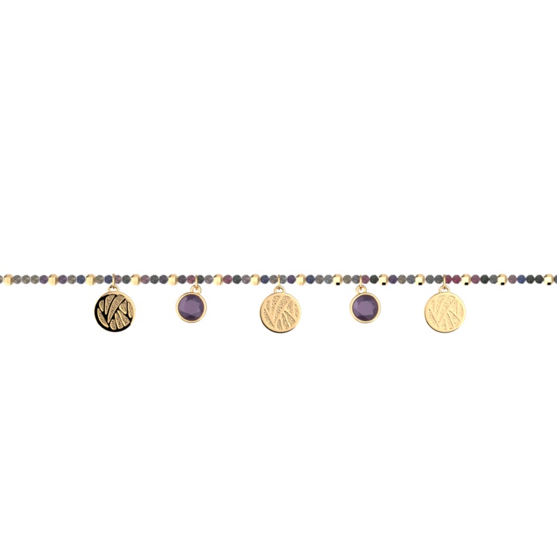 Perroquet Perle bracelet-lesgeorgettes