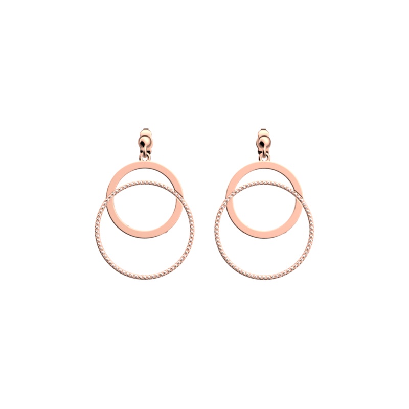 Pure Prcieuse 25mm earrings-lesgeorgettes