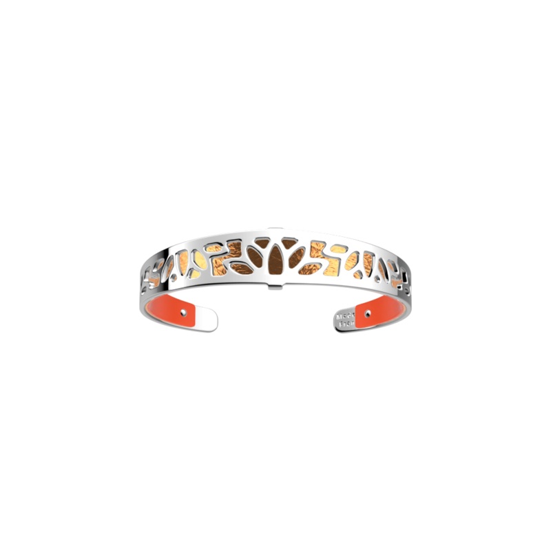 Lotus bracelet, Copper / Mango reversible insert-lesgeorgettes