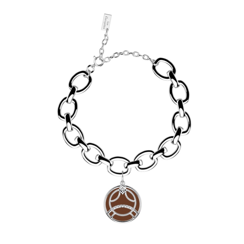 Cancer bracelet, Terracotta / Bronze reversible insert-lesgeorgettes