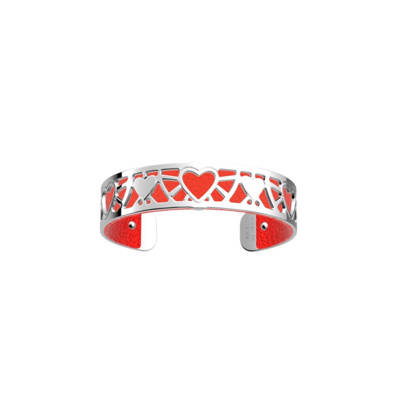 Cur bracelet, Glamour / Passion Red reversible insert-lesgeorgettes