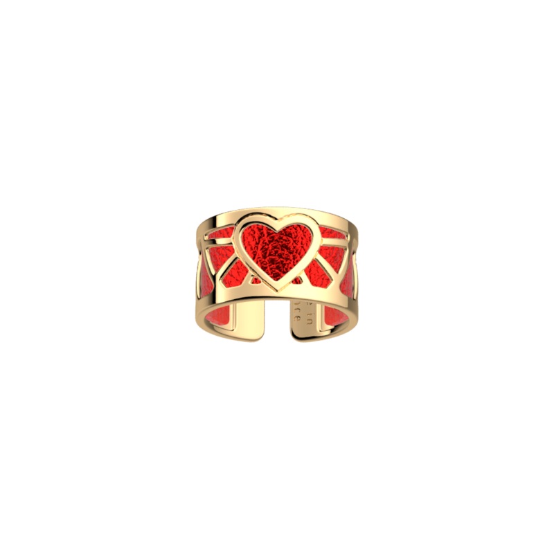 Cur ring, Passion Red / Glamour reversible insert-lesgeorgettes