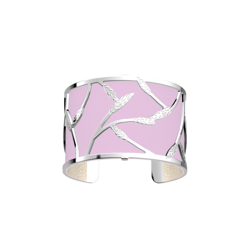 pis de Bl bracelet, Magnolia / Pearl White reversible insert-lesgeorgettes