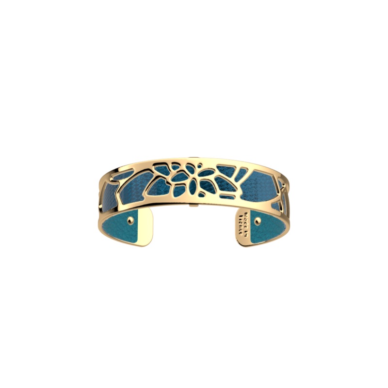Nnuphar bracelet, Bluish Scales / Georgettes Blue reversible insert-lesgeorgettes