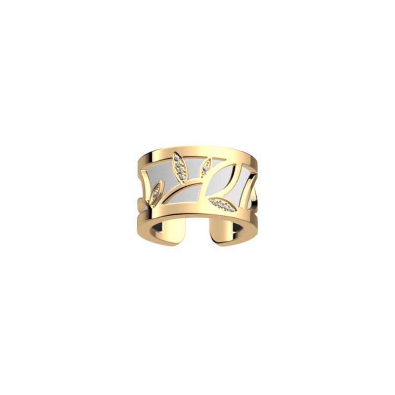 Arbre de Vie ring, White / Black reversible insert-lesgeorgettes
