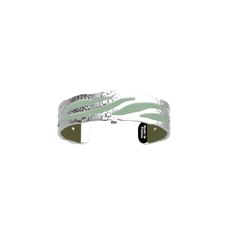 cume bracelet, Fresh Water / Olive reversible insert-lesgeorgettes
