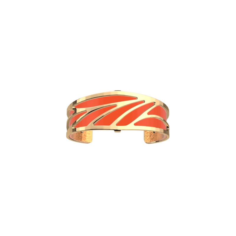 Ara flared bracelet, Mango / Copper reversible insert-lesgeorgettes