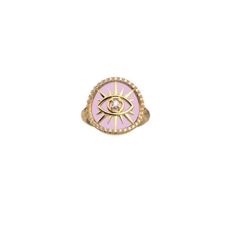 il ring, Magnolia / Pearl White reversible insert-lesgeorgettes