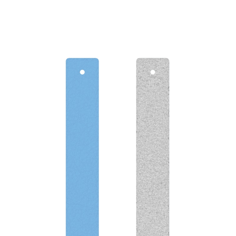 Leather insert – Bracelets, Baby Blue / Disco-lesgeorgettes