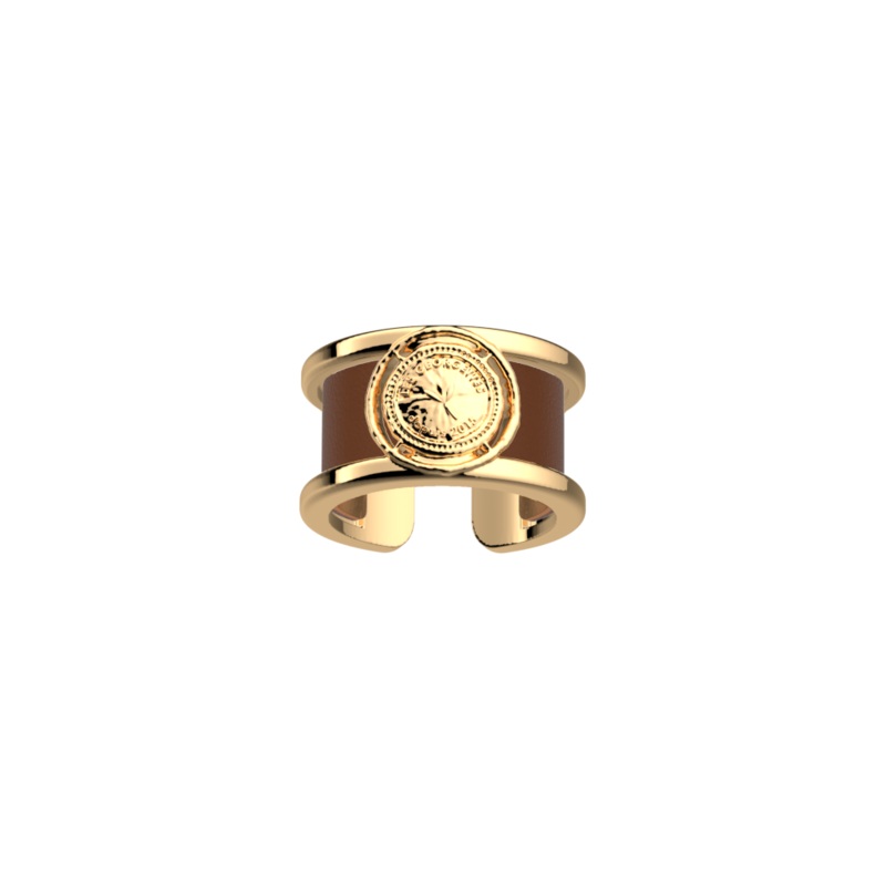 Ppite rings, Terracotta / Bronze reversible insert-lesgeorgettes